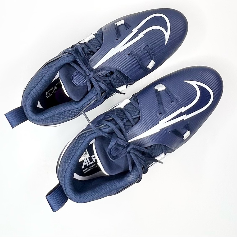 NEW Nike Men’s Alpha Menace Pro 3 Football Cleats Navy Size 10.5 - Picture 6 of 10